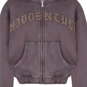 Hidden Cult Brinjal Jacket